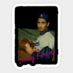 Sandy Koufax - Los Angeles Dodgers 1961 Sticker